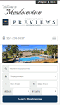 Mobile Screenshot of meadowviewtemecula.com